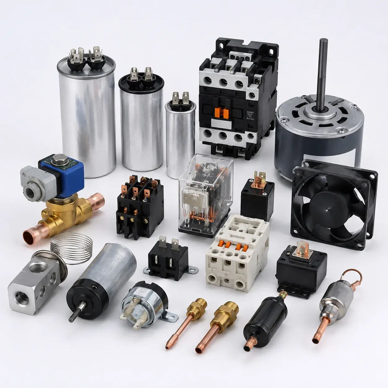HVAC spare parts and replacement components supplier category